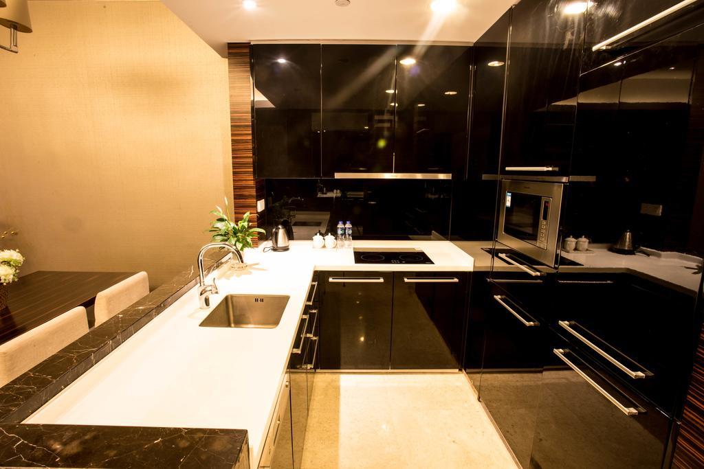 Jufeng Executive Apartment Kanton Zimmer foto