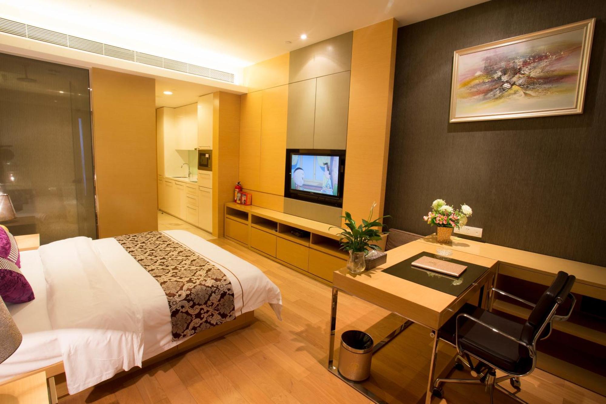 Jufeng Executive Apartment Kanton Exterior foto