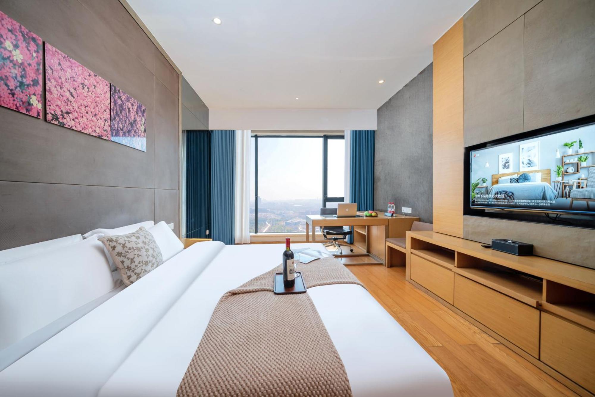 Jufeng Executive Apartment Kanton Exterior foto
