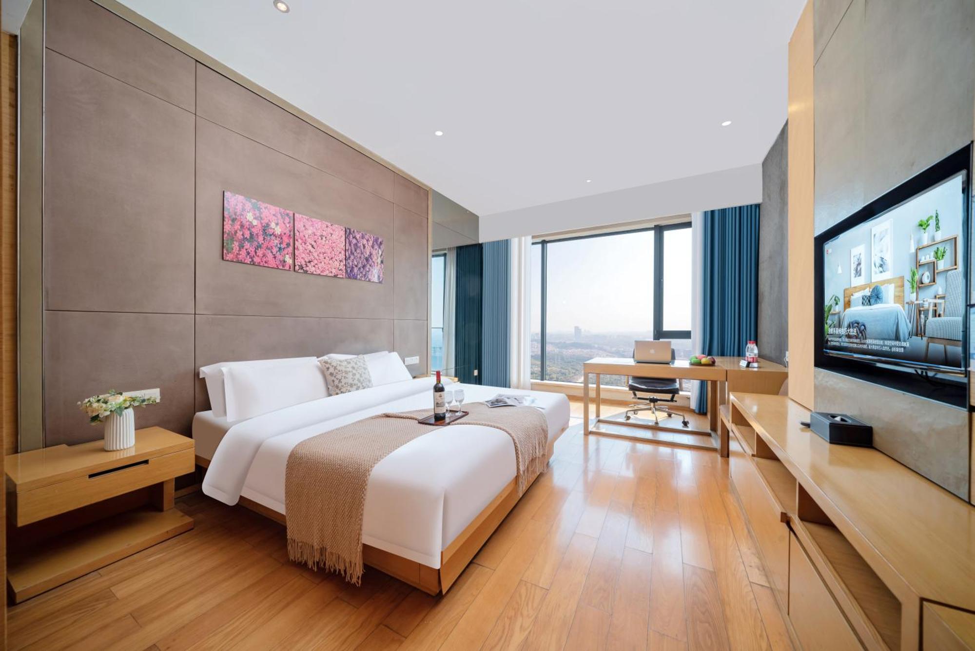 Jufeng Executive Apartment Kanton Exterior foto