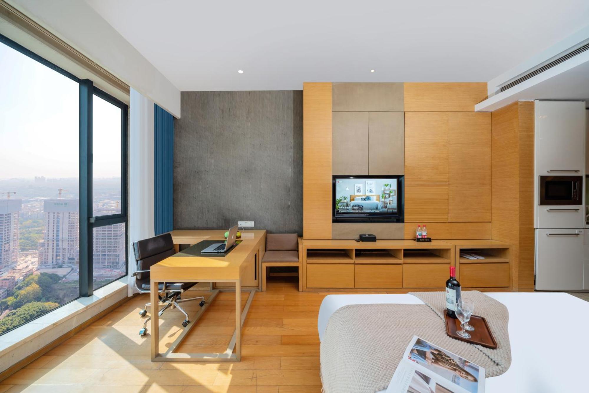 Jufeng Executive Apartment Kanton Exterior foto